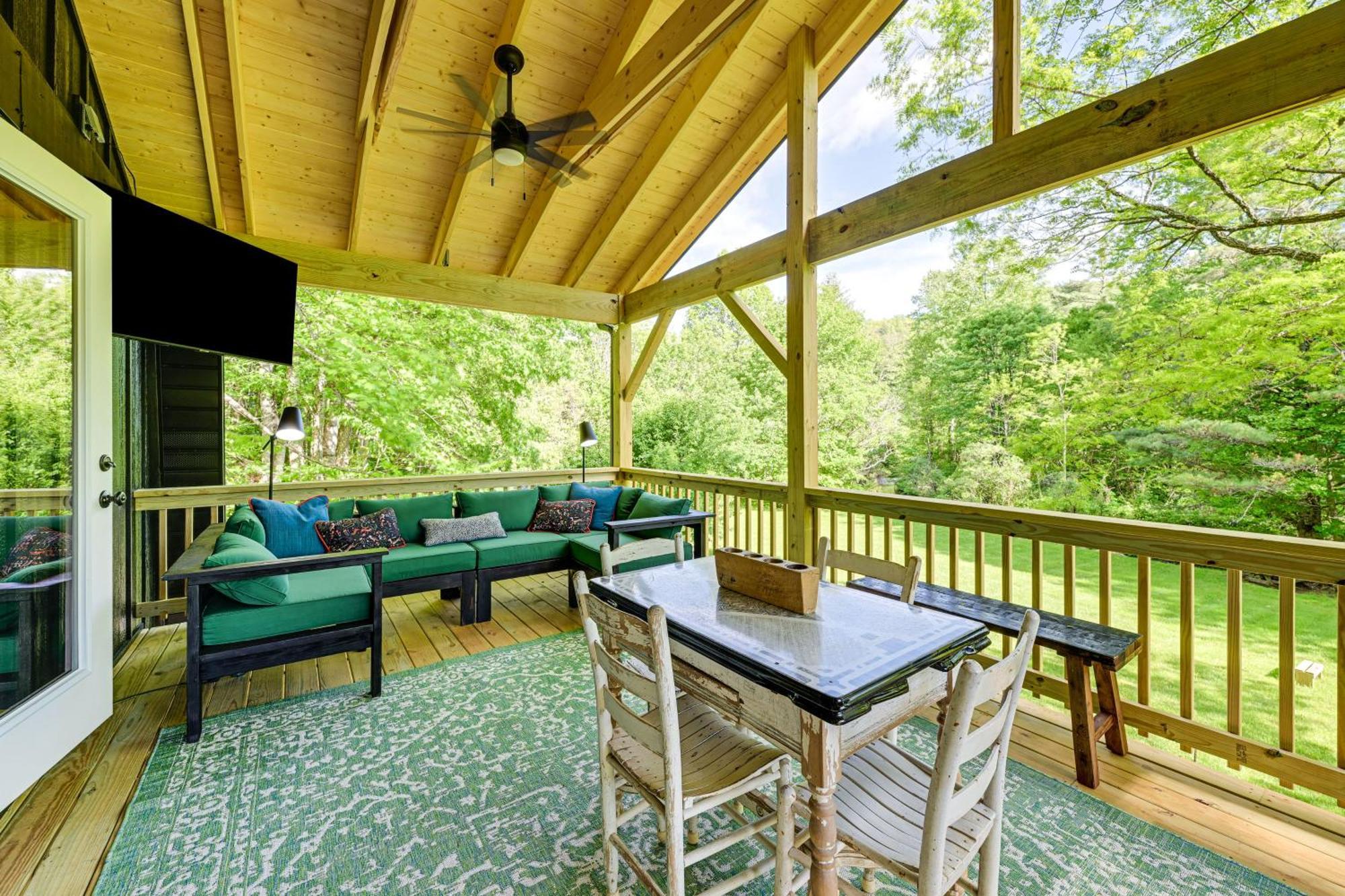 Highlands Cabin On Buck Creek About 8 Mi To Town! Экстерьер фото