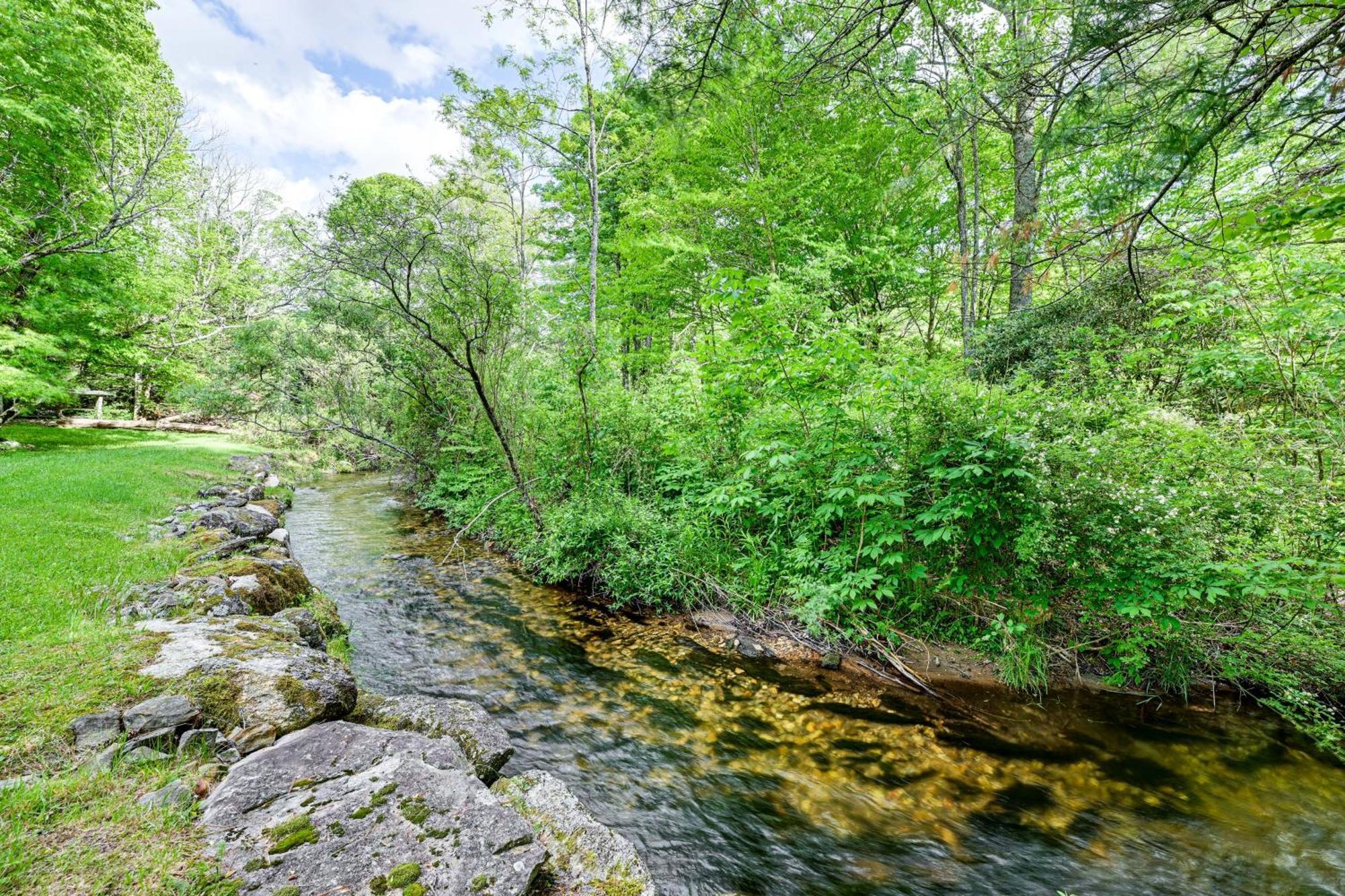 Highlands Cabin On Buck Creek About 8 Mi To Town! Экстерьер фото